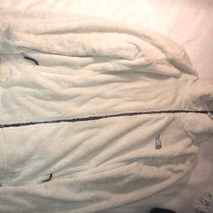 Women’s off-white north face Osito fleece jacket